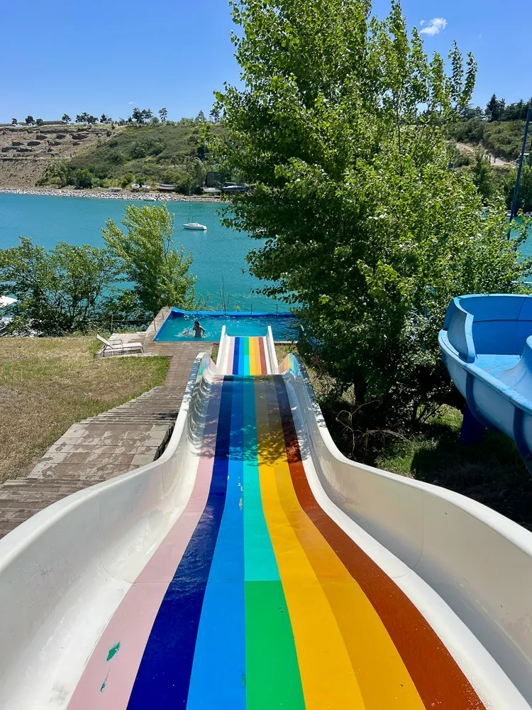 the slides at tbilisi sea club 
