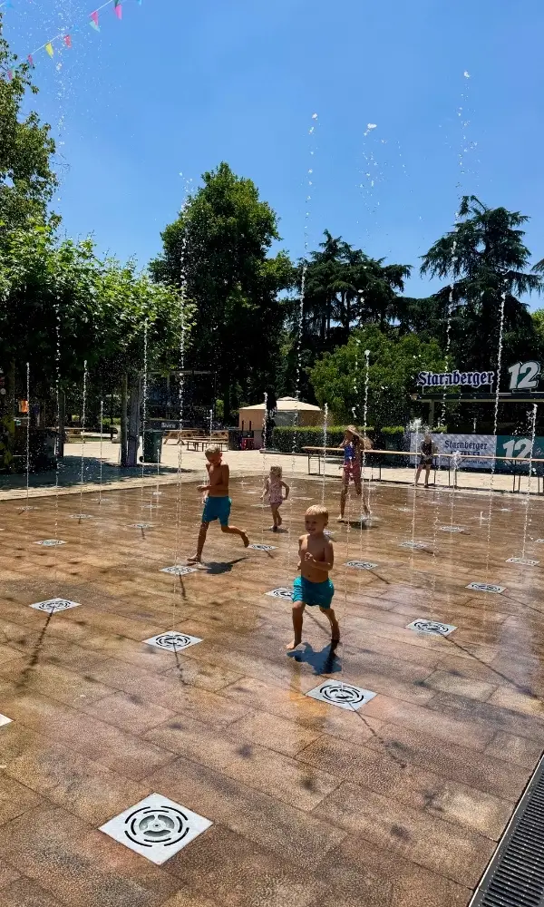 summer fun in tbilisi park with kids 