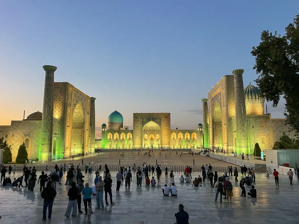 samarkand itinerary